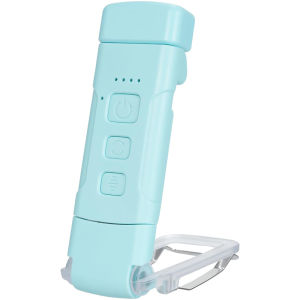 Book Reading Light with Timer Rechargeable Light for Reading in Bed Clip-on Bookmark Lamp 3 Amber Colors 5 Brightness Dimmable