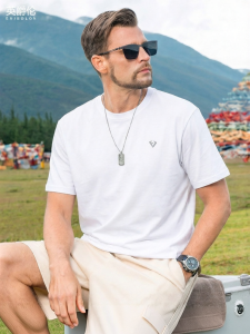 Enjeolon | Heavyweight Long Staple Cotton Short Sleeve T-Shirt 230g