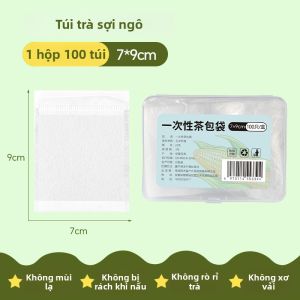 TAFUMAN | Túi Trà Dùng Một Lần Cỡ Nhỏ Đạt Tiêu Chuẩn Thực Phẩm