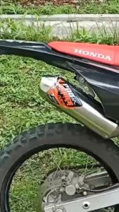 Paket Silencer Knalpot Suara Bass Gahar Crf150L Dtracker 150 Wr155