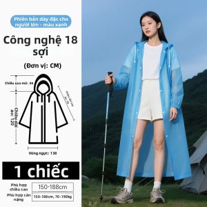 TAODUN | Áo Mưa Dài Cao Cấp Chống Mưa Nặng cho Hoạt Động Ngoài Trời