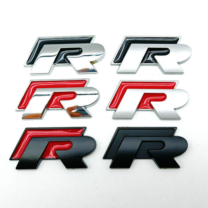 Car R modified metal stickers R metal logo stickers car metal modified ...