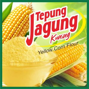 tepung jagung/tepung jagung kuning/yellow corn flour/tepung kue/jagung murni. 500 dan 1000gr