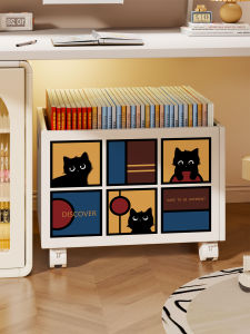 Movable Book and Storage Box Foldable Large Capacity