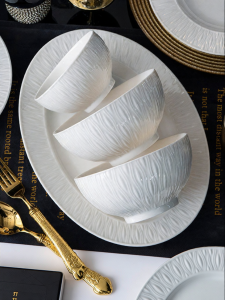 mornenjoy | Glaze Under Color Household New Set of Tableware