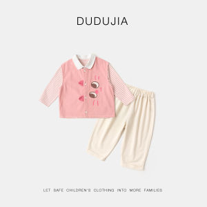 DUDUJIA | Bộ Quần Áo Trẻ Em Bao Gồm Áo Và Quần Cho Bé Trai Vest Và Quần Cho Bé Gái