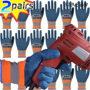 ถุงมือยางล้อกันเปื้อนสำหรับถุงมือสวมใส่ต้านทานทนทานใช้ในระยะยาวเป็นถุงมือป้องกันลื่นป้องกันการดำเนินการในเวิร์กชอป