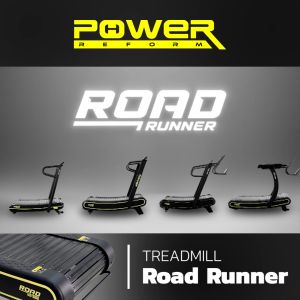 Power Reform ลู่วิ่งไม่ใช้ไฟฟ้า Road Runner Series ต่อ ZWIFT ได้ ลู่วิ่งไร้มอเตอร์ สายพาน Iron Rubber Coating