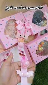 Jepit Ikat Rambut Pita Aksesoris Anak 1 Set 18 Pcs Hadiah Ulang Tahun