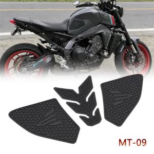 For Yamaha MT-09 MT 09 MT09 2021 2022 Motorcycle Side Fuel Tank pad Decal Gas Knee Grip Traction Pad Tankpad