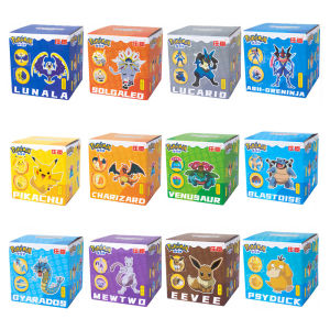 Takara Tomy | Pokemon Anime Figure Charizard Pikachu Mew Gyarados Lucario Monster Figure Pokeball Action Deformation Toys Model Christmas Gift