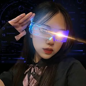 Kacamata Teknologi Lampu: Kacamata LED Cool Light & Kaca Mata Led Party