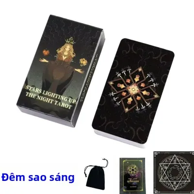 XUANDOYAN | Bộ Bài Tarot Đẹp Cổ Điển 10.3*6cm 78 Miếng