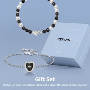 Obsidian Bubble Design Luxury Bracelet