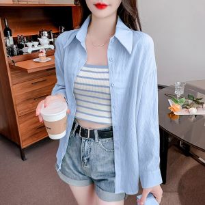 PEIXI | French Elegance Stripe Knit Tank Top
