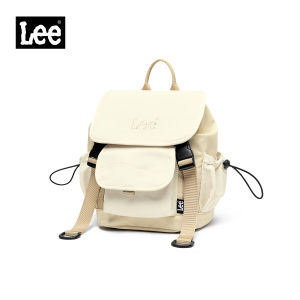 LEE Lightweight Small Backpack For Women Casual Cute School bag Mini Light Waterproof Fabric Korea Back Pack Bag For Ladies Office Commuter
