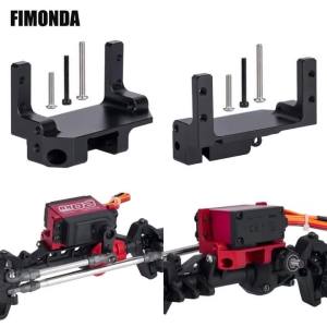 SCX10 III Servo on Axle Mount AR45P Portal Axle 4-link Suspension for 1/10 RC Crawler Car SCX10 III Aluminum alloy Upgrade Parts