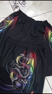 Celana Pendek Olahraga Volly Motif Pullprinting-Vfour 366