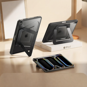 KUMENG | Shatterproof Full Cover Case with Pen Slot Matte Finish