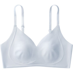 AIMO | Earsey Womens Full Cup Bra Thin Seamless Anti-Sagging Side Fatigue Reduction Rabbit Ear Cup Invisible Underwear Supportive