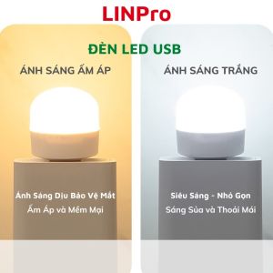 Đèn Led Mini/ Đèn Usb siêu sáng nhỏ gọn Đèn Led Usb dùng cho Laptop Phòng ngủ Đọc sách Du lịch dã ngoại – LINPRO