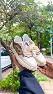 Sneaker Nam Phong Cách Thể Thao Đơn Giản 2 Màu Trơn Trẻ Trung - Mã SP S721N