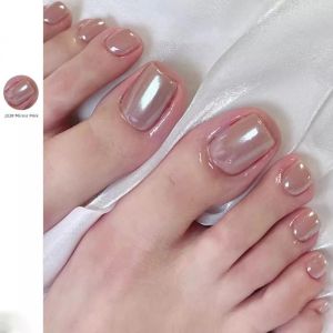 GANGHOU | Mirror Silver Nail Polish Quick Dry Long-lasting Whitening