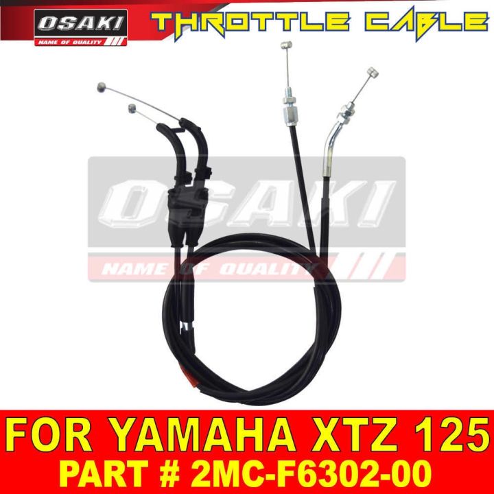 XTZ125 CLUTCH, THROTTLE, BRAKE CABLE OSAKI Lazada PH