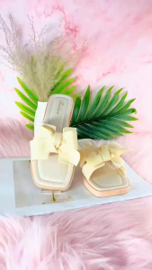 Korean Version Bow Sandals women outer wear fashion women slipper 1688#
