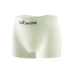 Quần lót nữ MiiOW làm bằng lụa băng không đường may quần ngắn kháng khuẩn