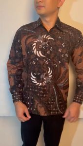 SULTAN HADI / BAJU BATIK / BATIK LENGAN PANJANG / MODEL BAJU BATIK TERBARU / KEMEJA BATIK / ATASAN PRIA / BATIK MEWAH / BAJU BATIK BS