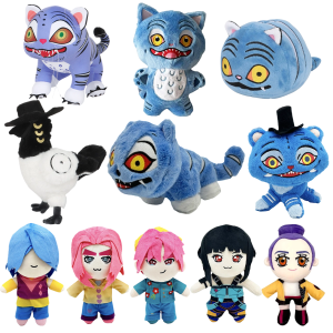 New Demon Hunters Tiger Plush Toy Demon Hunters Kpop Accessories Toy Tiger Plushie Doll K Pop Demon Hunters Merch Birthday Gift