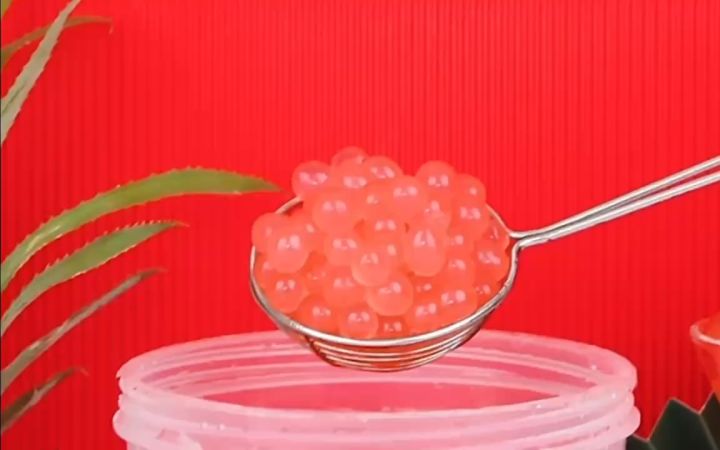 Strawberry popping boba /yogurt Popping Boba 1kg Popping boba Milktea ...