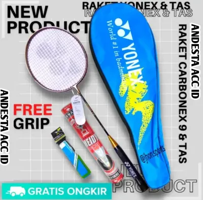 2 RAKET CARBONEX 9 SP BULU TANGKIS ANAK - RAKET BADMINTON ANAK - RAKET PEMULA OLAHRAGA RAKET TERLARIS