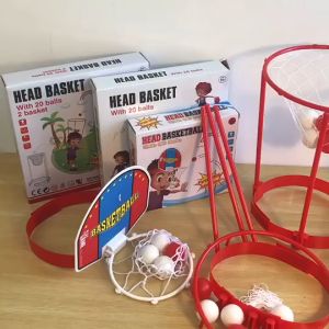 Basketball Game Bola Basket Top Of The Head Shooting Ball Mainan Anak Dewasa Basketball Ring Unik Permainan Olahraga Untuk Interaksi Parent -Child/Pembangunan Kelompok Perusahaan