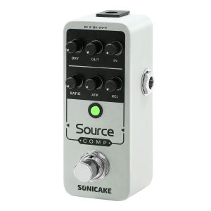 Bộ Nén Nguồn SONICAKE 1176 Studio Grade Guitar Effects Pedal Analog Buffered-Bypass QSS-27 Cho Đầu Ra Âm Thanh