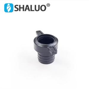 Gasoline Water Pumps Fittings 2 Inch 3 Inch Plastic Connecting Wrench with Rubber Gasket Pump Connector Fitting