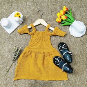 Dress Rajut SABRINA Baju Rajut Anak Perempuan 1-3tahun