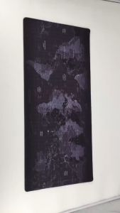 แผ่นรองเมาส์แผนที่โลก แผ่นรองเมาส์กันลื่น มี 2 ขนาด mouse pad