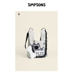 Original SIP เวอร์ชั่นเกาหลีกระดูกหัวถักกระเป๋าสะพายข้างสําหรับผู้หญิงกระเป๋าสะพายสี่เหลี่ยมเล็กพร้อมการออกแบบบล็อกสี