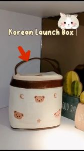 Koreana Lunchbox / Lunch Bag / Tas Bekal Cooler Lunch Box Serbaguna