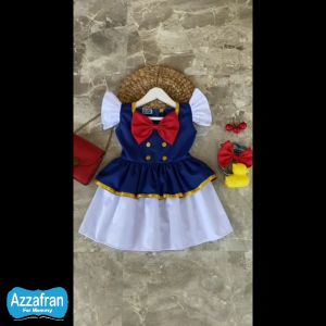 Costume Dress Donald Duck | Baju Carnaval Anak Perempuan dan Dewasa | Baju Unik | Azzafran for Mommy