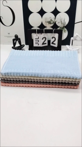 Socone 100% Cotton Towel 35x75cm Waffle Towel | Soft Cotton Towel for Bathroom Essentials