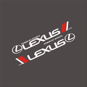 Miếng Dán Xe Lexus LSNX Leaf Board Triangle Window Mirror Body Door Colorful Laser Decorative Sticker 3D Car Decoration