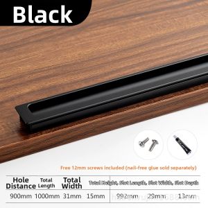Invisible Embedded Drawer Handle