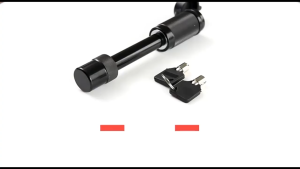 TEHAUTO Trailer Hitch Lock 5/8" Aluminum Hitch Pin with Keys for Heavy Duty Tow Locking