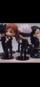 Bandai | New Bandai Gojo Satoru Jujutsu Kaisen Q Version Figures - Itadori Yuji Anime Merchandise Ornaments Fan Collectibles Room Deco