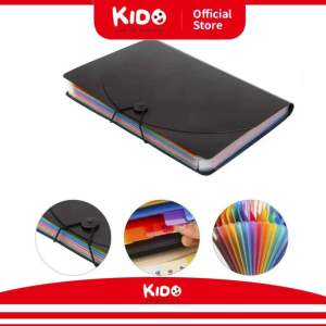 FOLDER FILE DOKUMEN RAINBOW UKURAN A4/MAP DOKUMEN ISI 24 SLOT