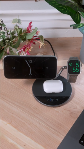 [NEW] Anker Prime MagGo sạc nhanh không dây Qi2 Wireless Charging Station 3-in-1– 25W công nghệ TEC Active Cooling màn hình 1.65” HD kết nối NFC/ Bluetooth điều khiển qua App- B25X7