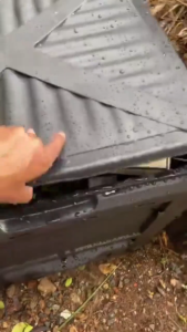 กล่องหมักปุ๋ยขนาดใหญ่ 300 ลิตร สำหรับการใช้งานกลางแจ้ง ถังหมักปุ๋ยจากขยะในครัวเรือน ใบไม้ในสวน ปุ๋ยหมักอินทรีย์ ใช้งานง่ายและสะดวก มีประสิทธิภาพในการหมักปุ๋ย